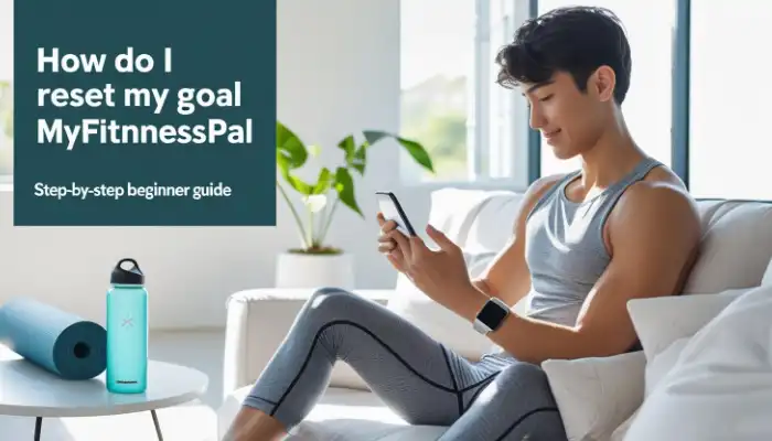 How Do I Reset My Goal On MyFitnessPal?