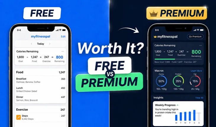 Is MyFitnessPal Premium Worth It free vs premium comparison