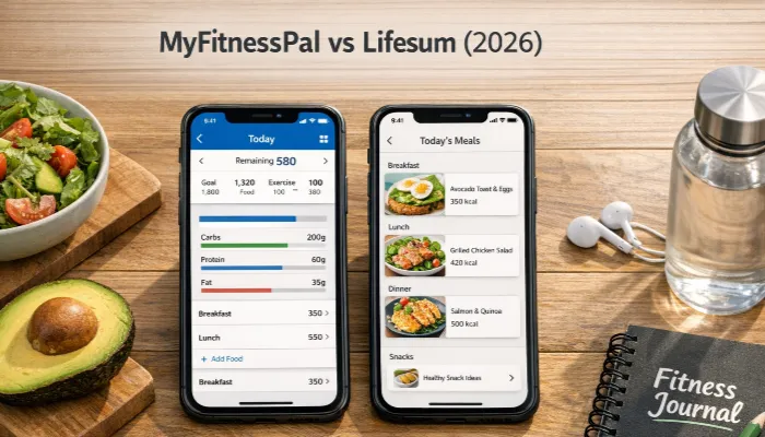 MyFitnessPal vs Lifesum (2026)